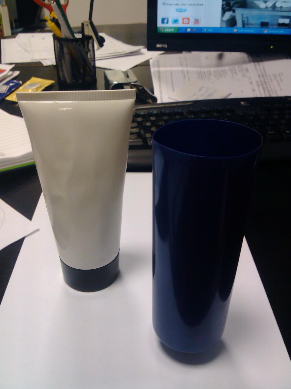 ultrasonic tubes sealing machine samples for tubes Marina Dimitrov ultrahangos csőtömítő gép.jpg