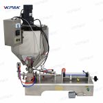 Félautomata mézes paprikaszósz melegítő keverő töltőberendezés