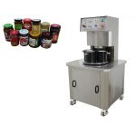 Félautomata vákuum üvegedényeket lezáró gép fém kupakok zárásához