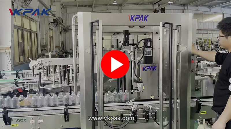 Egyfejű töltősor szószhoz, samponhoz