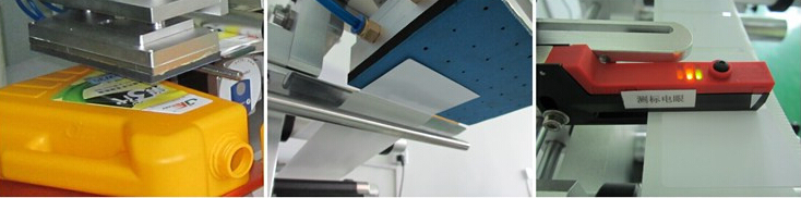 Kiöntő zsákok műanyag zacskó címkézőgép félautomata lapos felületre