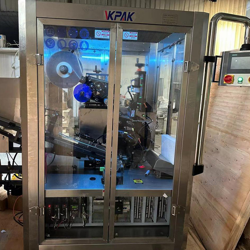 Automata műanyag lágycsövek címkéző gép csőadagoló rendszerrel