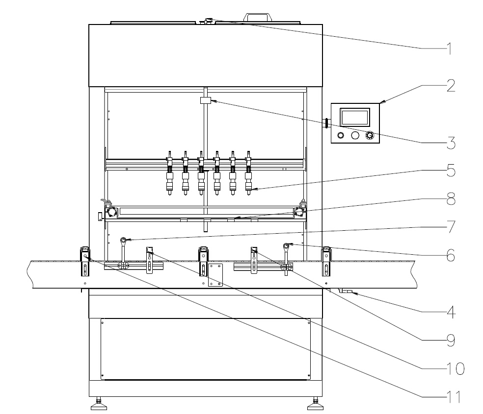 drawing of overflow filling machines túlfolyó töltőgép automata.jpg