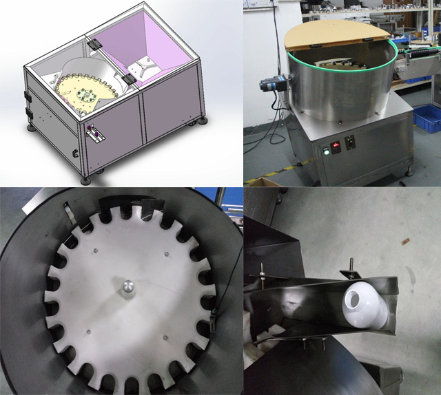 palackok unscrambler berendezés a töltéshez vonal.jpg