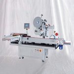 Nagy sebességű lineáris szervó ampulla palackok fiolák vízszintes címkézőgép