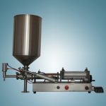 Magas viszkozitású földimogyoróvaj-mézes töltőgép túlnyomásos garattal