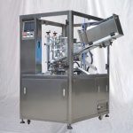 Lotion kozmetikai krém kétkamrás tubustöltő tömítőgép