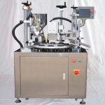 Félautomata forgócső-töltő berendezés ultrahangos faroktömítéssel